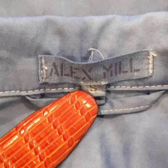 Alex Mill Standard Jumpsuit in Cotton Twill Flight Blue